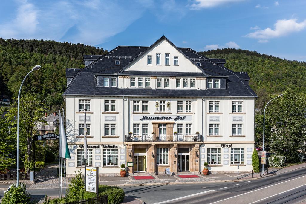 Hotel Neustaedter Hof Schwarzenberg  Bagian luar foto